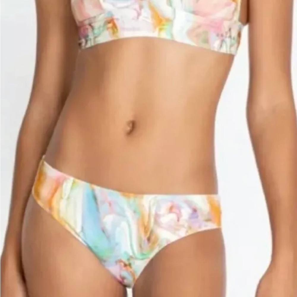 NEW Johnny Was Calme Marble Hipster Swim Bottoms  Size 2X  MSRP $88